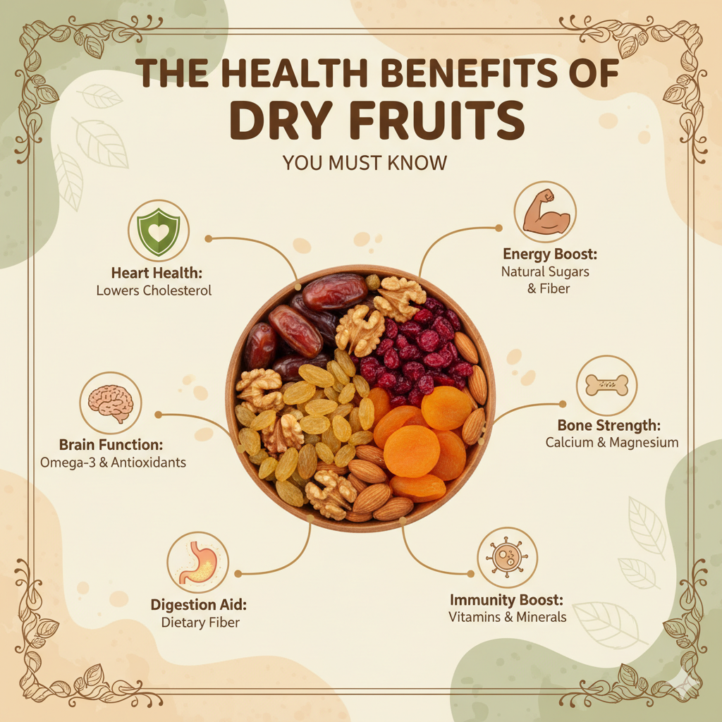 The Health Benefits of Dry Fruits You Must Know